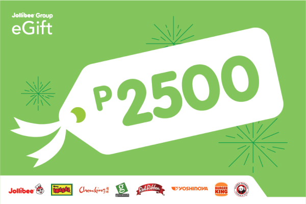 P2,500 eGift